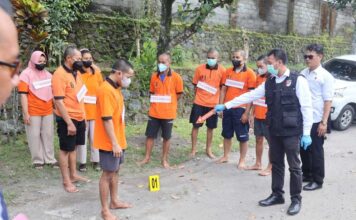 Rekonstruksi Kasus Penganiayaan di Suranadi, 9 Tersangka Peragakan 35 Adegan