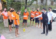 Rekonstruksi Kasus Penganiayaan di Suranadi, 9 Tersangka Peragakan 35 Adegan