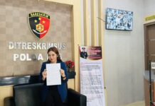 Carissa Laporkan Dugaan Pencemaran Nama Baik ke Polda NTB