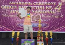 Menakjubkan! Leonardo Hugo Alvaro Raih Juara Umum di Olimpiade Nasional