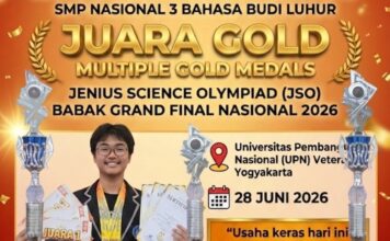 Prestasi Gemilang Siswa Budi Luhur Mataram di Olimpiade Nasional