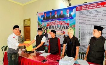 Abdul Hanan Resmi Mendaftar Sebagai Calon Kepala Desa Penujak
