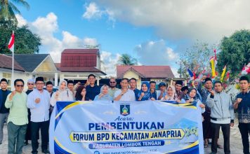 Forum BPD Kecamatan Janapria Resmi Dibentuk