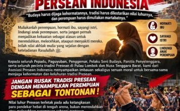 API Serukan Perlindungan Martabat Perempuan Dalam Tradisi Presean